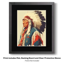 Legendary Chief art print