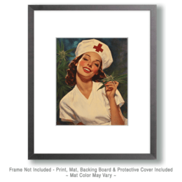 Nurse Smoking Art