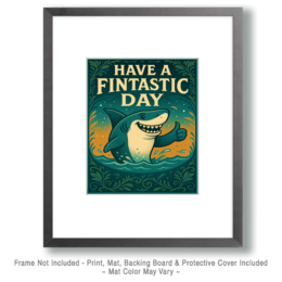 Have a Fintastic Day Art