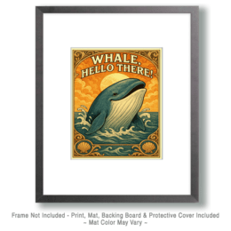 Whale Hello There! Art