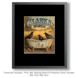 Alaska Ravens Art