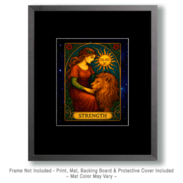 Strength Tarot Card Art