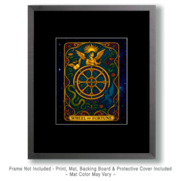 Wheel of Fortune Tarot Card Art