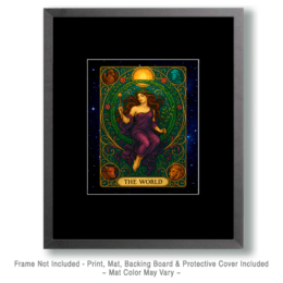 The World Tarot Card Art