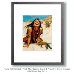 The Lizard is Hilarious Art