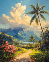 Perfect Hawaiian Day art print