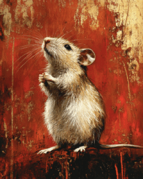 Curious Rat Art