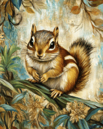 One Cute Chipmunk