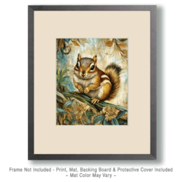 Cute Chipmunk Art