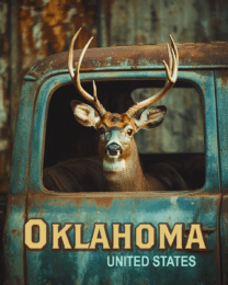 Oklahoma Buck in Pickup