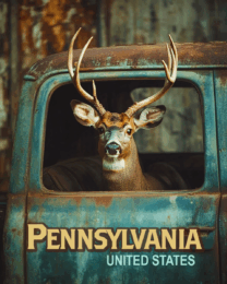 Pennsylvania Buck in Pickup