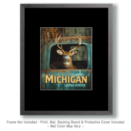 Michigan Buck in Pickup Art