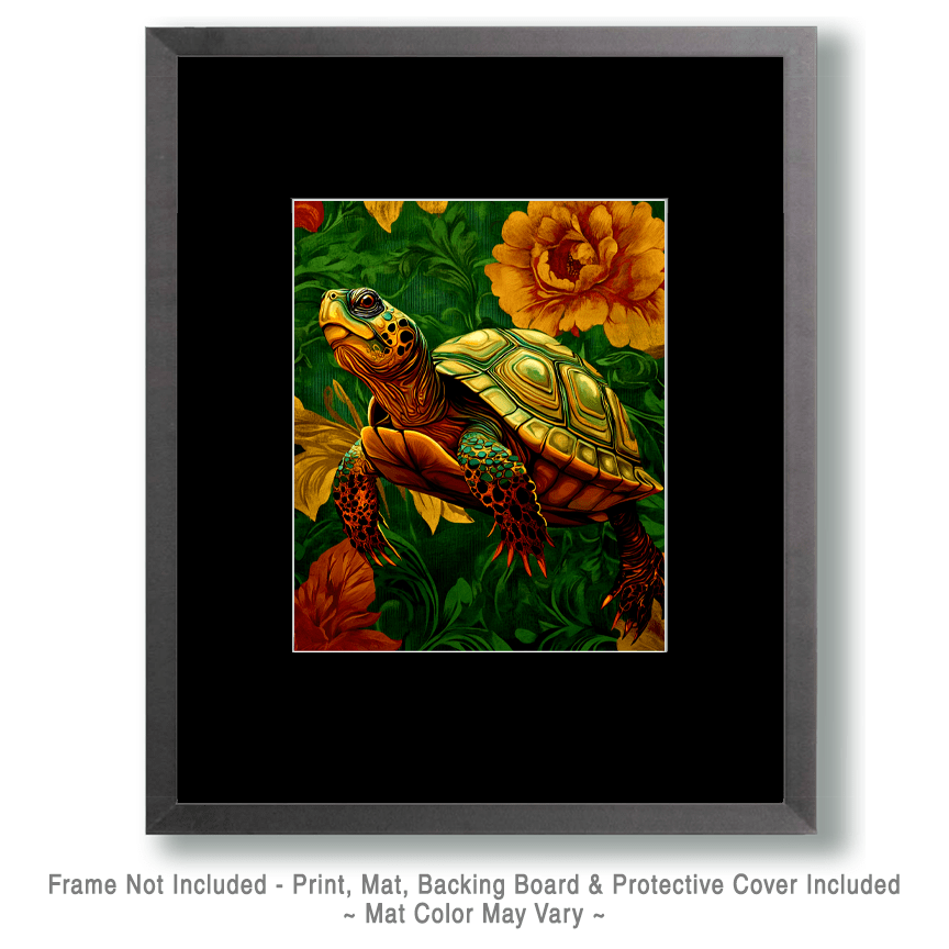 Stylized Turtle #2 Art