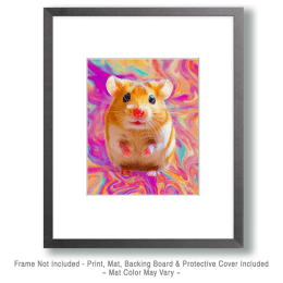 Stylized Hamster #1 Art