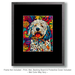 Stylized Komondor #2 Art