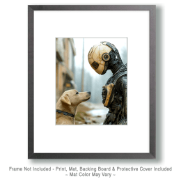 Canine Friend, or Foe? Art