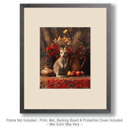 Wallaby Still-Life Art Print