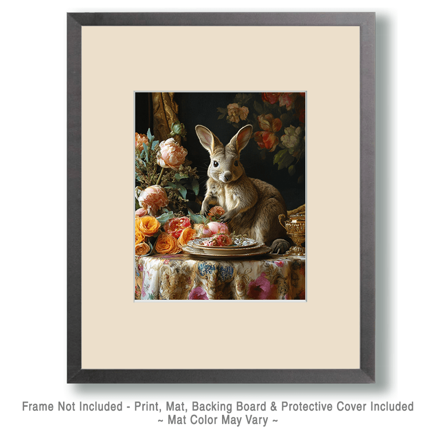 Curious Wallaby Still-Life Art Print