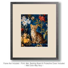 Ocelot Still-Life Art Print