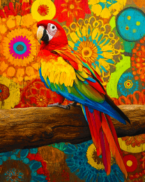 Stylized Parrot #3