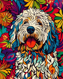 Stylized Komondor #2