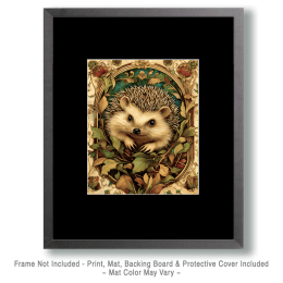 Stylized Hedgehog #1 Art