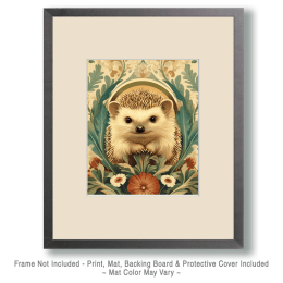 Stylized Hedgehog #3 Art