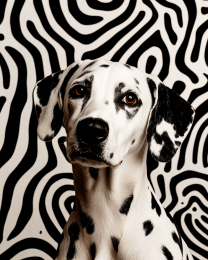 Stylized Dalmatian #1
