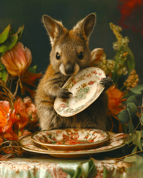 Reckless Wallaby Still-Life Art