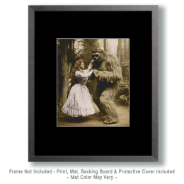 Bigfoot with Dance Partner Art