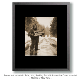 Bigfoot Hitchhiking to Minnesota Art