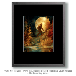Bigfoot Wandering Art