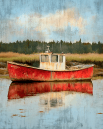 Serene Lobster Boat