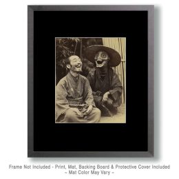 Samurai & Alien Share a Good Laugh Art