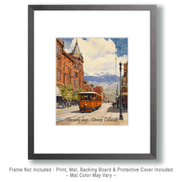 16th Street Trolly Art