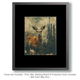 Dystopian Deer Art