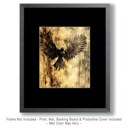 Dystopian Eagle Art