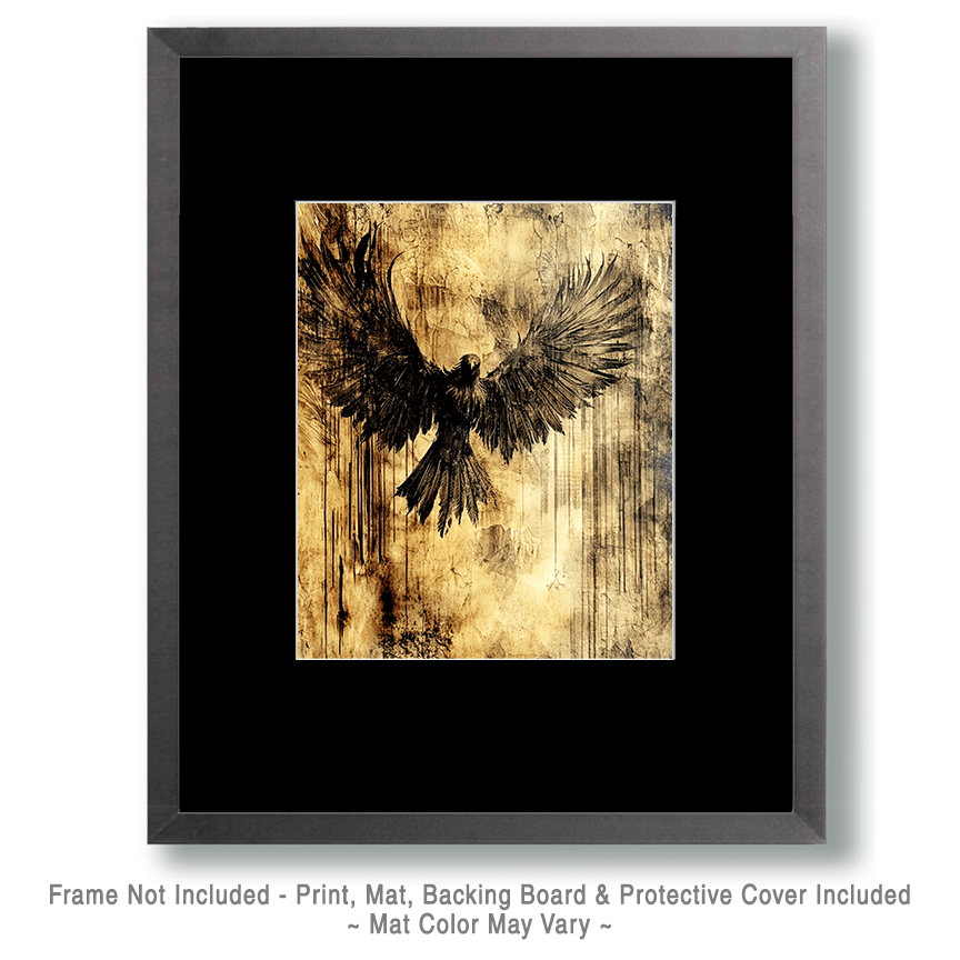 Dystopian Eagle Art