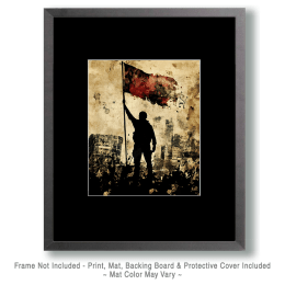 Dystopian Revolutionary Art