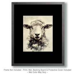 Dystopian Sheep Art