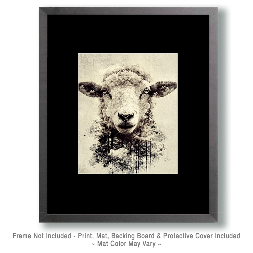 Dystopian Sheep Art