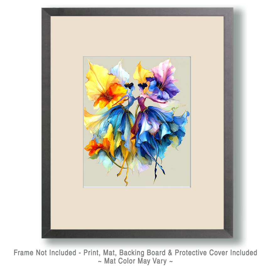 Lily Fairies Art