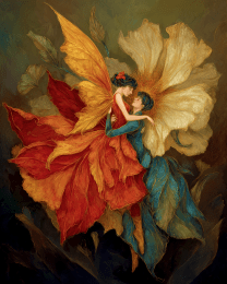 Vintage Fairy Love
