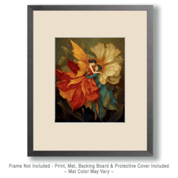 Vintage Fairy Love Art