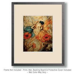 Poppy Fairy Reunion Art