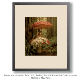 Fairy Caught in the Rain Art