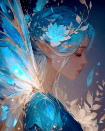 Blue Light Fairy