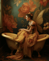 Fairy Waiting in Parlor