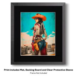 Cowgirl Candy art print