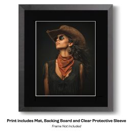 International Cowgirl 20 art print